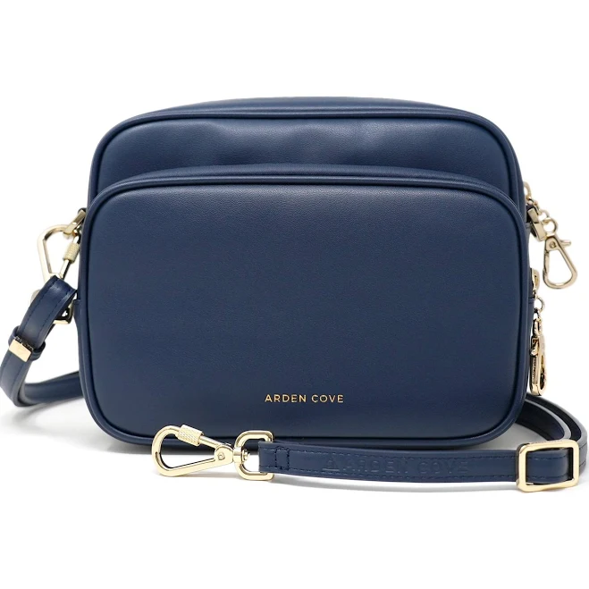 bag Verona Water-Resistant Anti-Theft Faux Leather Crossbody Bag Arden Cove $219