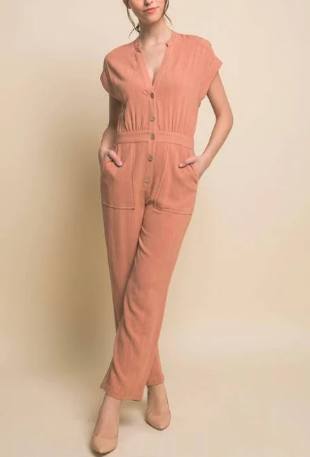 jumpsuit Vibes Linen Jumpsuit Katwalk $35