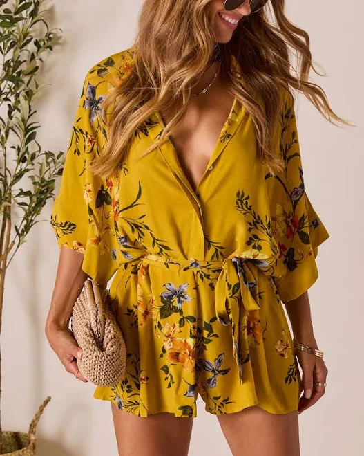 romper Vici Nakita Waist Tie Romper VICI $46.8