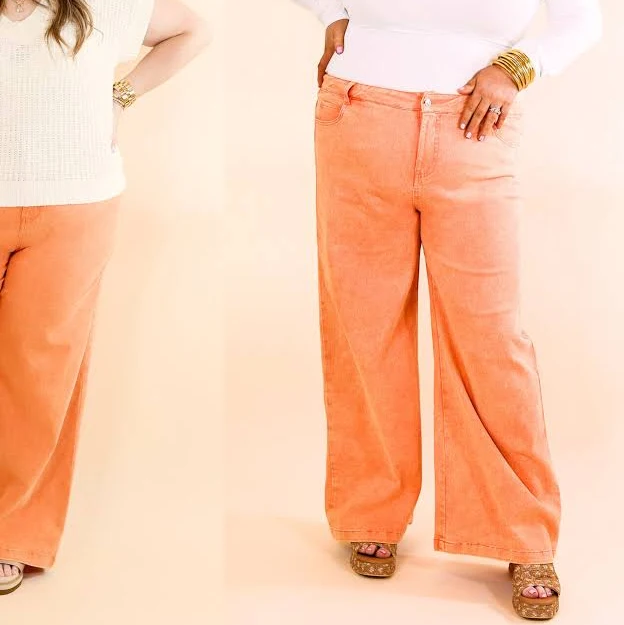 pants Wide Leg Cropped Pants Giddy Up Glamour Boutique $59.95