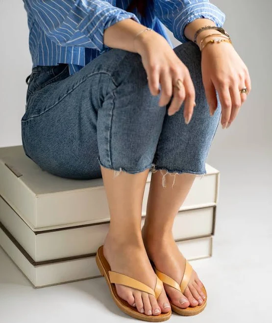 shoes Women's Minimalist Greek Leather Flip Flop Sandals Etsy - HitonasCOM $68.5