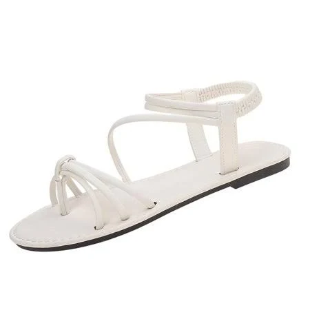 shoes Women's Open Toe Ankle Strap Round Toe Soft Sole Sandals Walmart - Habit Fashion $8.8