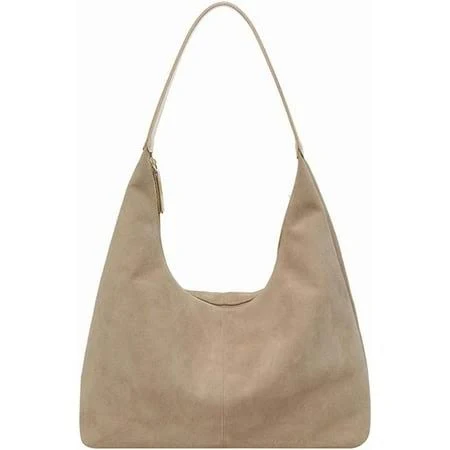 bag Women's Slouchy Suede Shoulder Bag Walmart - chenxianmin $23.99