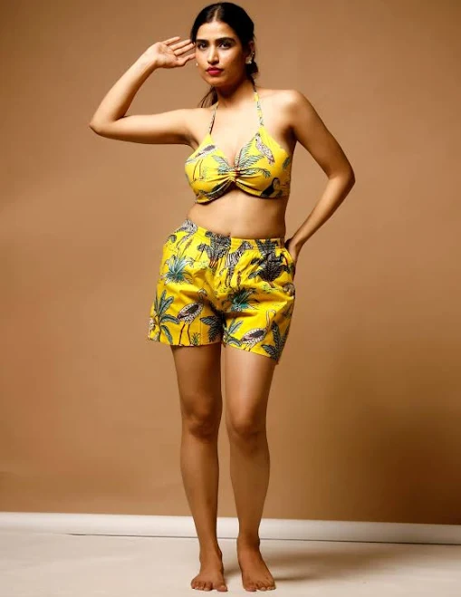 two piece set Women's Tropical Halter Two Piece Set Etsy - Seller $74.04