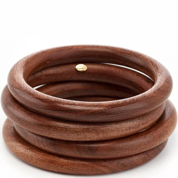 accessory Wood Bangle Bracelet Set Kenneth Jay Lane $50