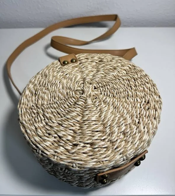 bag World Market Round Straw Crossbody Bag eBay - sunflowerrevivalks $25.1