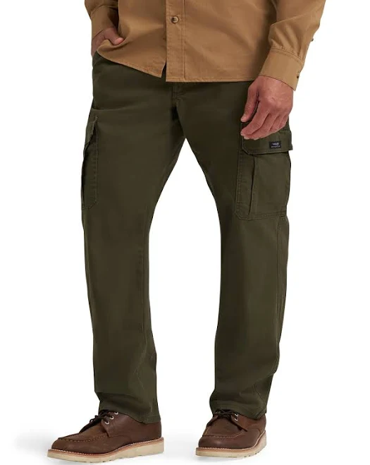 cargo pants Wrangler Men's Relaxed Fit Stretch Cargo Pants Walmart $23.98