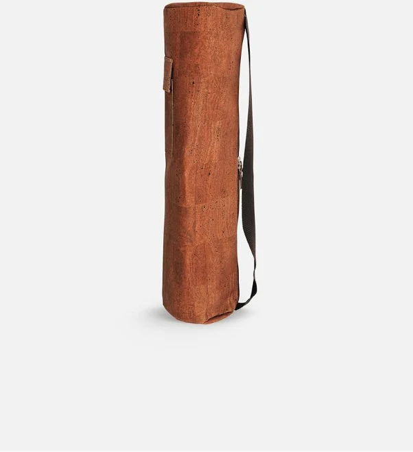 bag Yoga bag eco cork leather (dark brown) Urbankissed $69.45