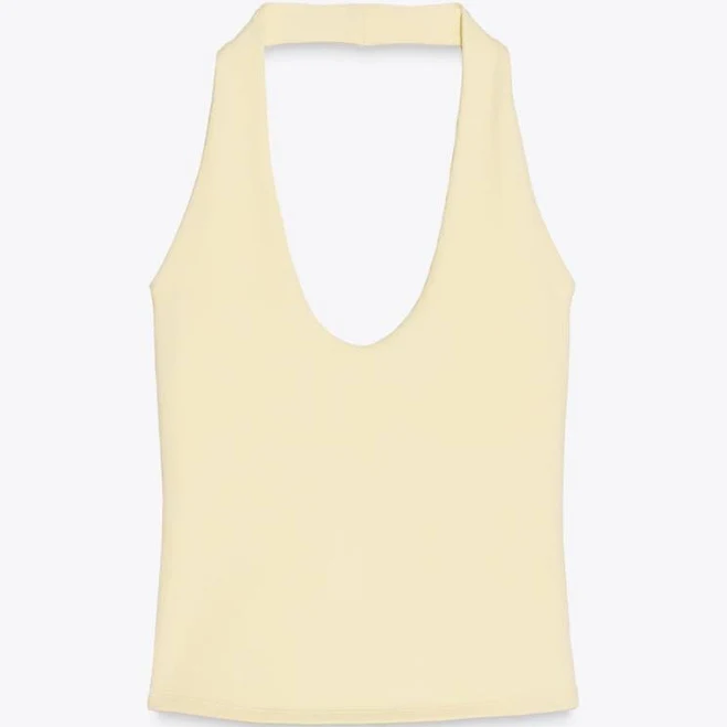top Zara Halter Top Zara USA $14.9