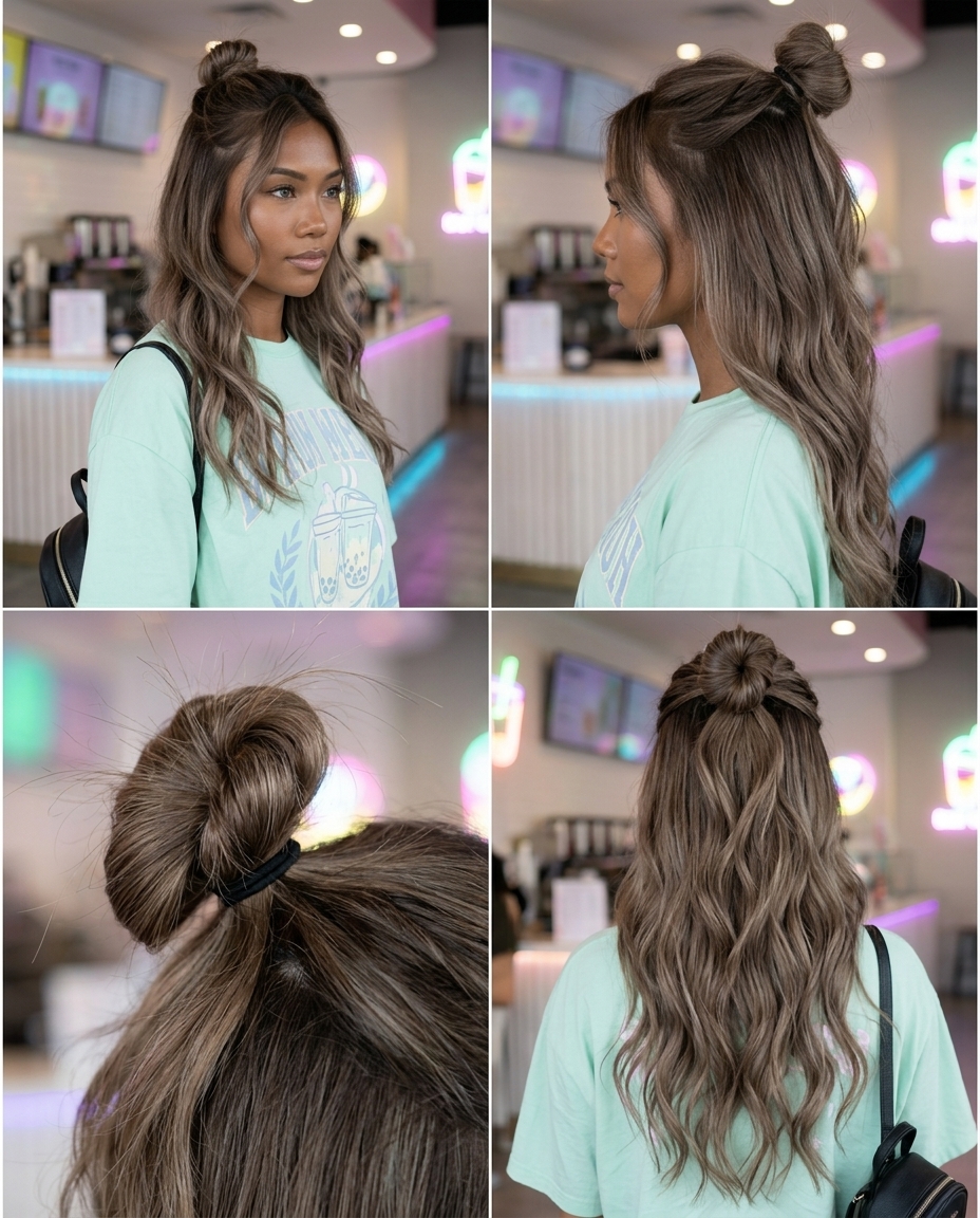 Easy hairstyles updo lazy hair 2026 - Style Inspiration Easy hairstyles updo lazy hair 2026 outfit idea - fashion styling inspiration