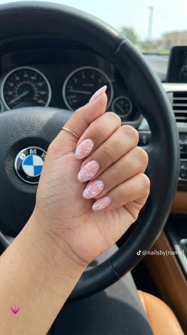Bridal Milk Bath Oval nails: romantic, ethereal, delicate style for weddings. June manicure ideas, summer trends 2026.