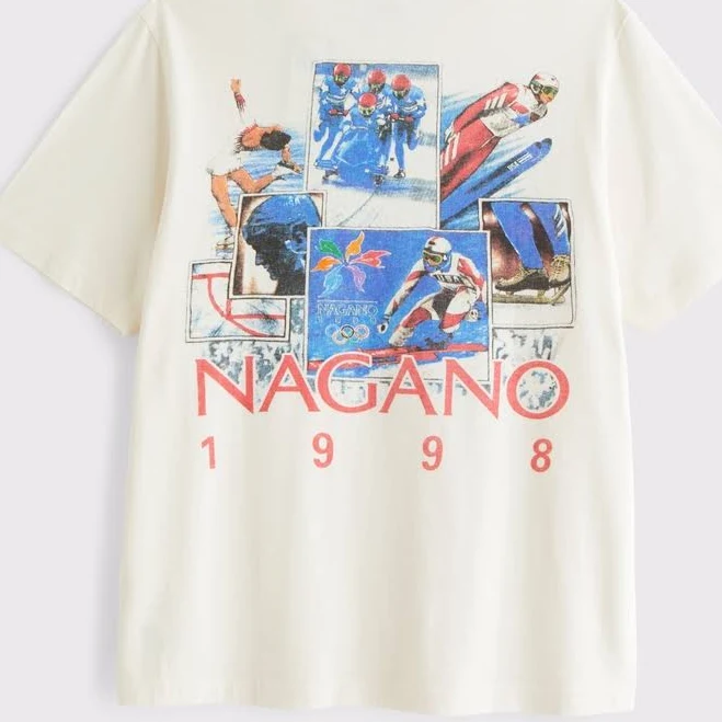 top Abercrombie & Fitch Men's Olympics Vintage-Inspired Graphic Tee Abercrombie & Fitch $34.99