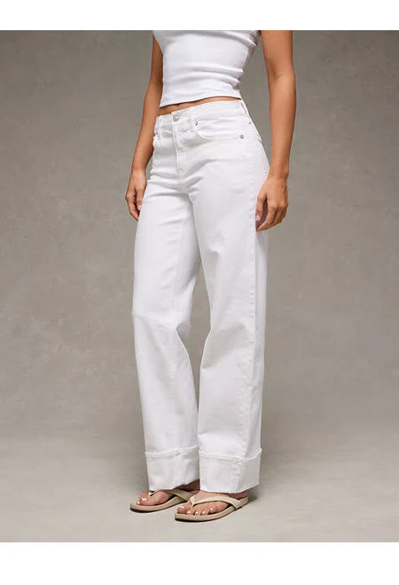 pants AE Women's High-Waisted Stovepipe Jeans American Eagle Outfitters $39.99