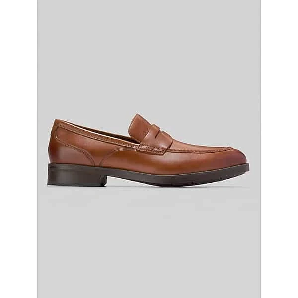 shoes Cole Haan Men's Newmark Grand Penny Round Toe Loafers Men's Wearhouse $112.49