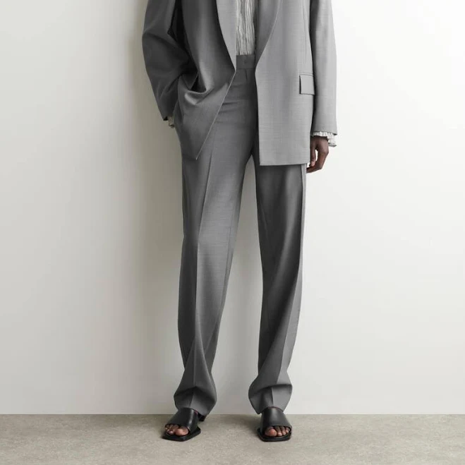 pants Cos Women's Tailored Wool Straight-Leg Pants COS US $249