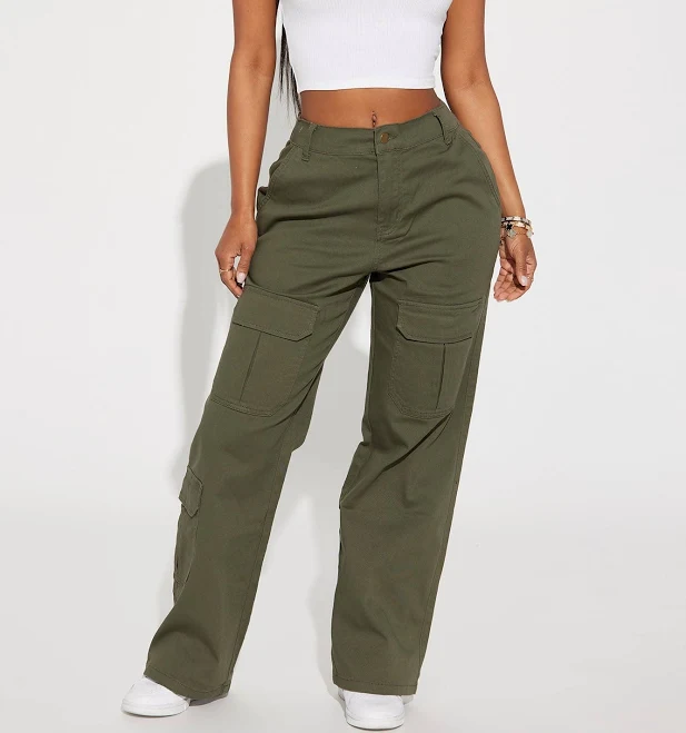 cargo pants Fashion Nova Women's Out of My Lane Cargo Pants Fashion Nova $31.99