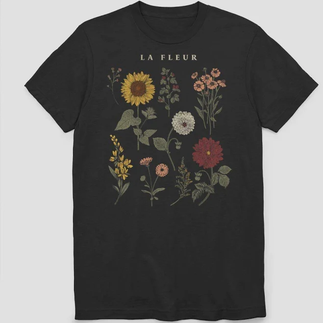 top Floral Vintage La Fleur Tee Tillys $22.99