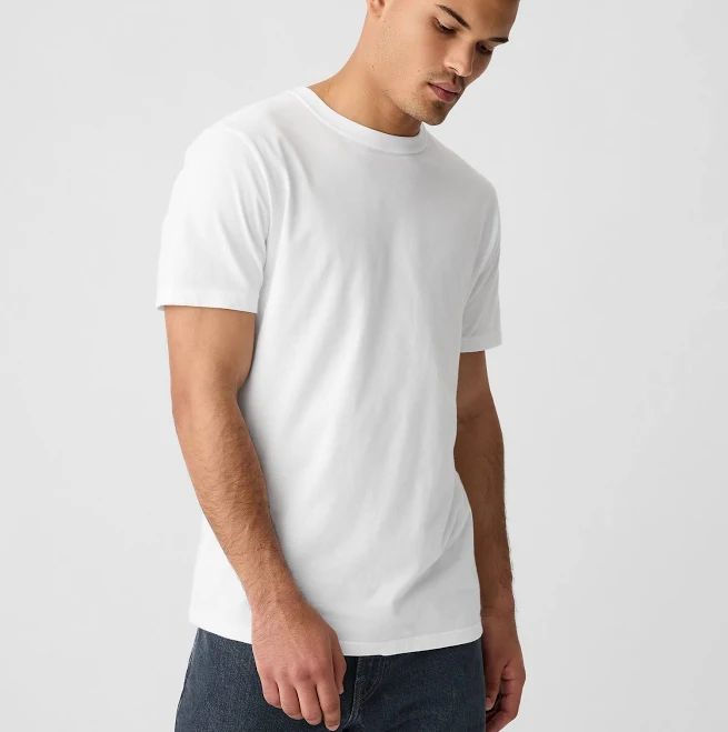 top Gap Factory Men's Everyday Soft Crewneck T-Shirt Gap Factory $11.99