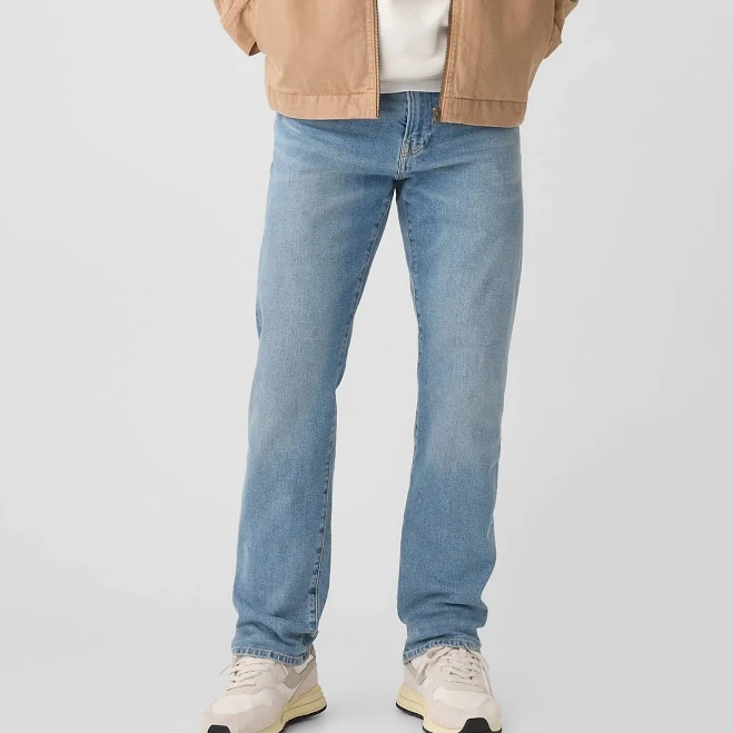 jeans Gap Men's Gapflex Straight Jeans Gap Factory $35