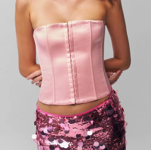 corset top GUIZIO Satin Corset Guizio $128