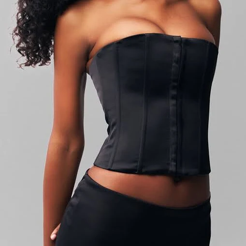 corset top GUIZIO Satin Corset Guizio $128
