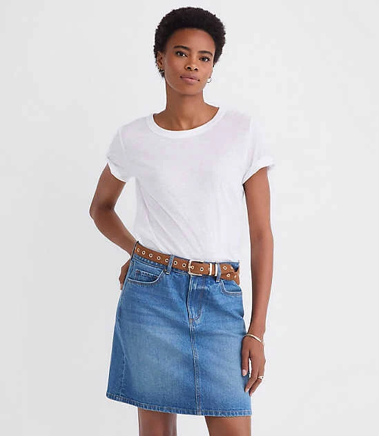 top Loft Women's Everyday Crew T-Shirt LOFT $12.73