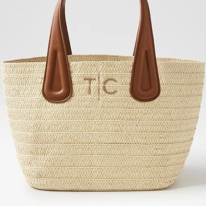 bag Montecito Straw Tote Mark and Graham $99