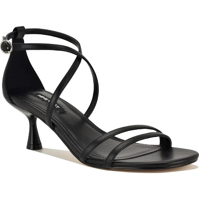 shoes Nine West Women's Jettie Tapered Heel Strappy Dress Sandals Nordstrom Rack $54.97