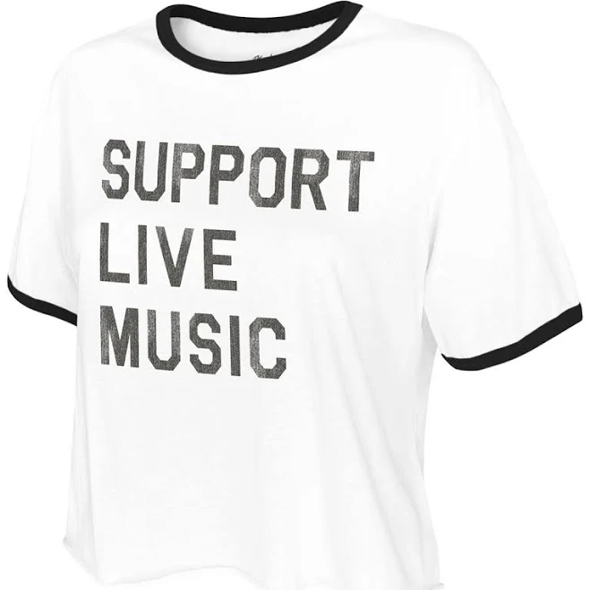 top Original Retro Brand Women's Support Live Music T-Shirt Backcountry.com $39.95