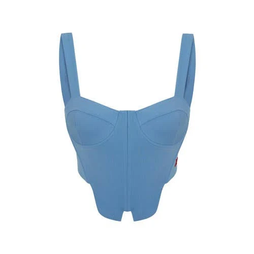 corset top Pcfg Women's Cotton Woven Corset Top Nordstrom $98