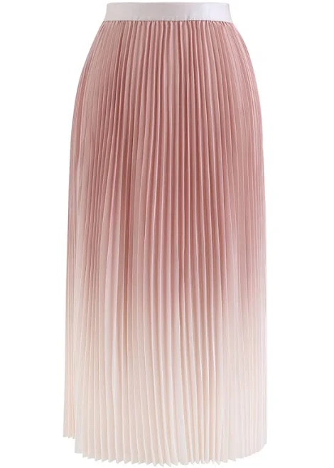 skirt Pleated Midi Skirt Chicwish $35.9