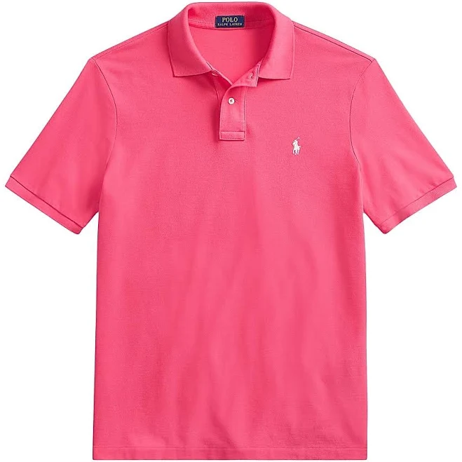 top Polo Ralph Lauren Men's Custom Slim Fit Polo Shirt Saks Fifth Avenue $118