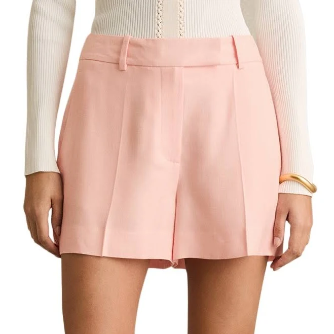 shorts Reiss Women's Magda Mid-Rise Tailored Shorts Bloomingdale's $154