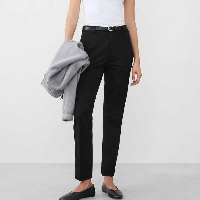bottoms Sloan Women's Slim High-Rise Ankle Pants Banana Republic Factory $54