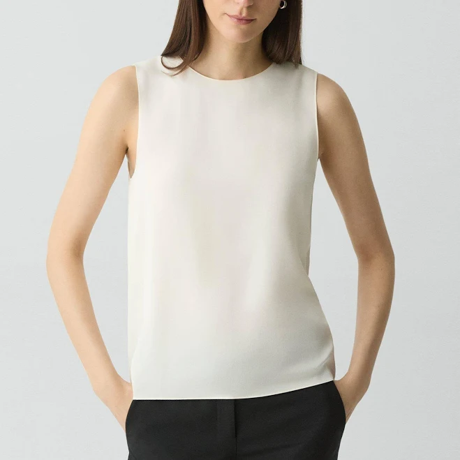 top Theory Women's Silk Georgette Shell Top Theory $195