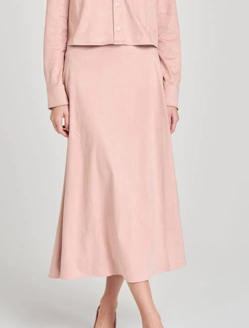 skirt WAYF Chandler A-Line Midi Skirt Nordstrom $53.4