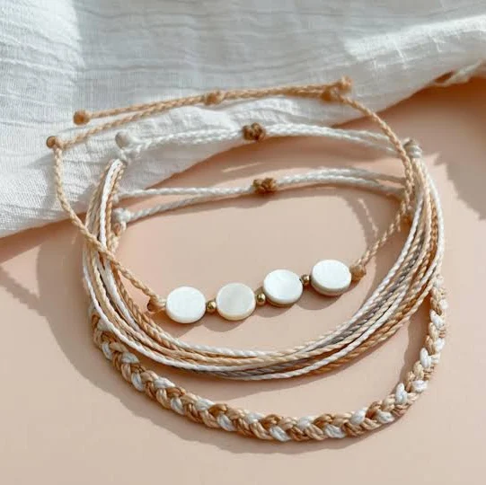 accessory Women's Boho Adjustable Wax Cord Bracelet Etsy - Seller $33.75