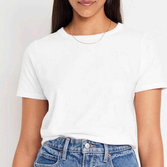 top Women's EveryWear Crew-Neck T-Shirt Old Navy $8.99