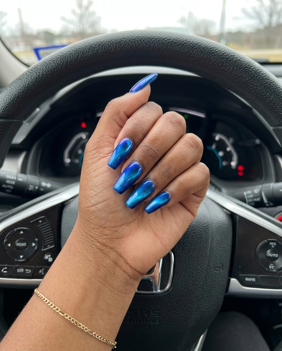 Terracotta Matte Swirls: Summer Nails for Dark Skin 2026 Terracotta Matte Swirls: Earthy summer nails for dark skin 2026. Bohemian and sophisticated.