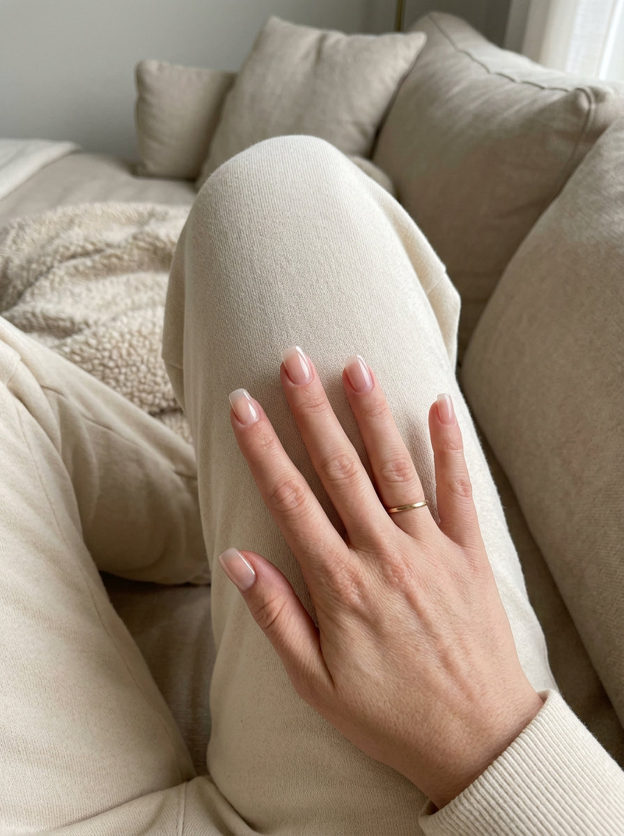 summer nails square medium 2026 outfit idea - fashion styling inspiration
