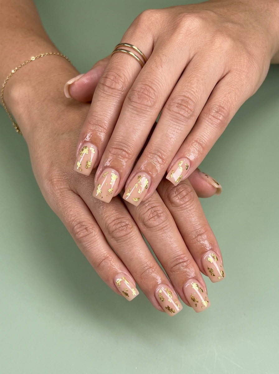 summer nails square medium 2026 outfit idea - fashion styling inspiration