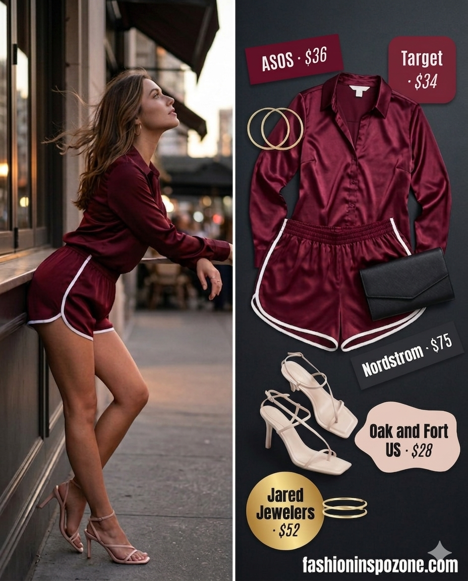 What to Wear with Satin Shorts Summer 2026: 16 Chic Outfit Ideas
